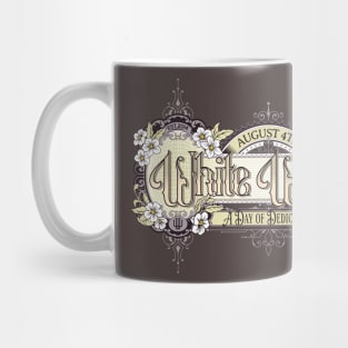 Vintage Sign White Wine Day Mug